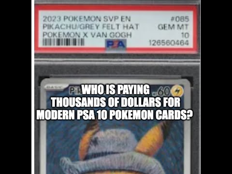Видео: Почему современные карты PSA 10 Pokemon представляют высокий риск в долгосрочной перспективе и чт...