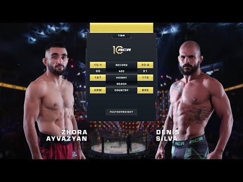 Видео: Жора Айвазян vs. Денис Сильва | Zhora Ayvazyan vs. Denis Silva | ACA 194