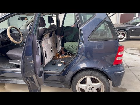 Видео: Mercedes-Benz A W168 - Fuel pump replacement / Смяна на горивна помпа (Мерцедес-Бенц А В168)