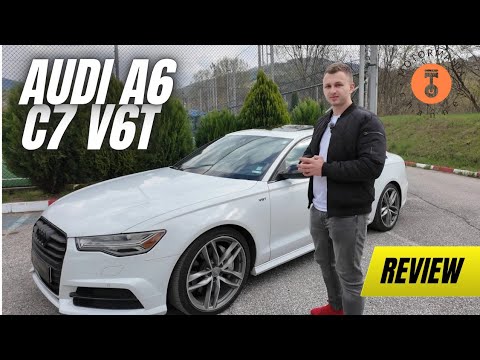 Видео: Audi A6 C7 Ревю - Елегантен, мощен и луксозен