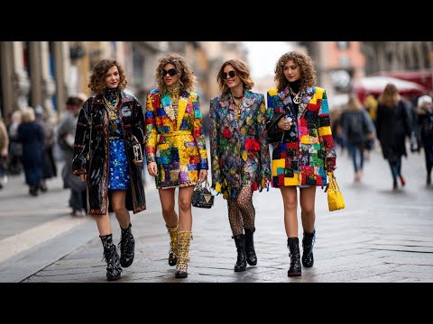 Видео: Лучший уличный стиль Милана осень/зима 2025 | Неделя моды весна-лето 2026 от Armani, Dolce & Missoni