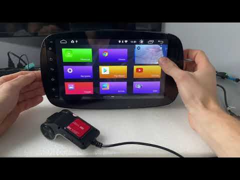 Видео: Обзор DVR USB для Android магнитолы видеорегистратор эконом вариант с HD 720P DVR#4 Auto_shop_kyiv