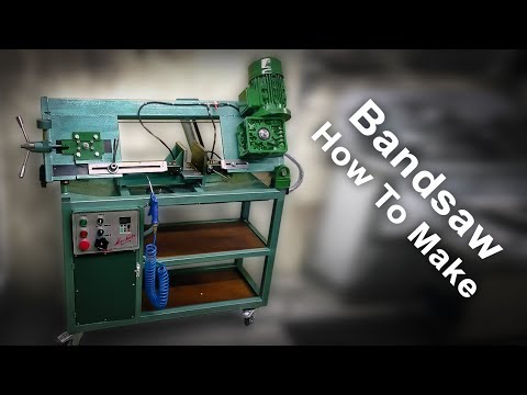 Видео: Самодельная ленточная пила по металлу. Мачете для металла