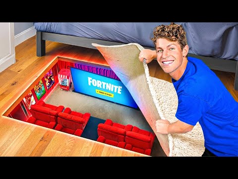 Видео: Я построил СЕКРЕТНЫЙ кинотеатр в своей комнате!