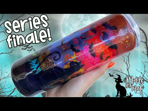 Видео: Урок по созданию жуткой сцены Хэллоуина | ФИНАЛ 8 дней Хэллоуина!