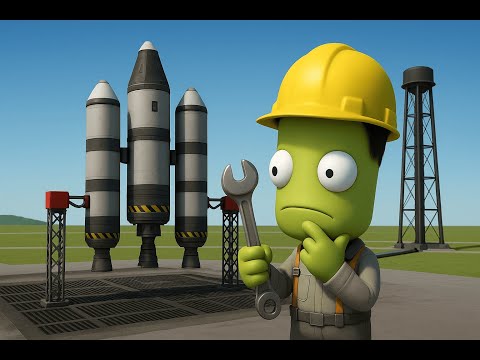 Видео: KSP - Гайд по строительству ракеты и выходу на орбиту