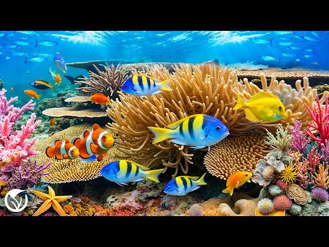 Видео: Расслабляющая музыка океана 🐚 Погрузитесь в волшебный подводный мир