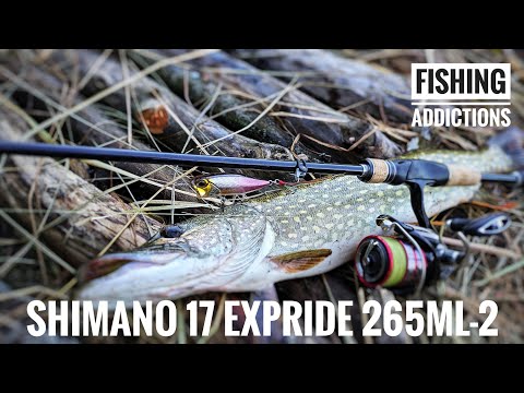 Видео: Shimano 17 Expride 265ML-2 - огляд твічового спінінга #1