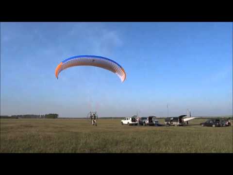 Видео: Облет нового параплана Турбохантер