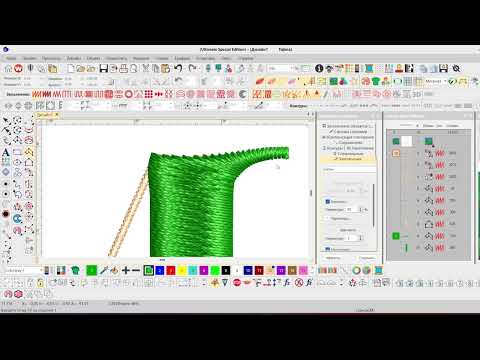 Видео: Отрисовка логотипа из PNG в Wilcom / Logo Digitizing from PNG in Wilcom