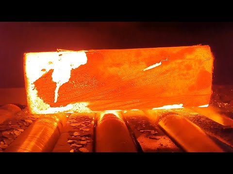 Видео: Блюминг - дуореверсивный стан.