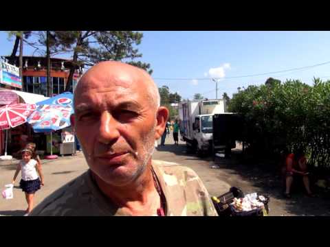 Видео: Грузия. Цены на жилье в Уреки. Отношение к русским в Грузии. Пляж Уреки. Магнитный песок Грузии