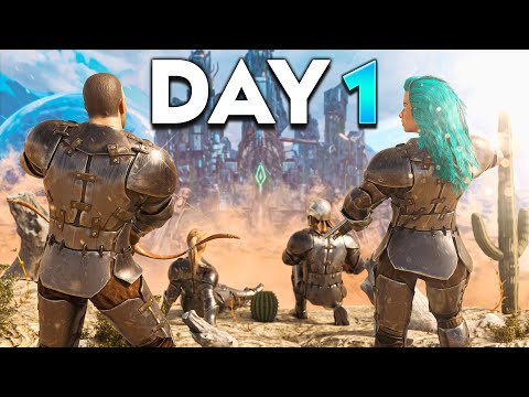 Видео: Когда 4 ветерана ARK берут на себя самый густонаселённый сервер ARK! - ARK PvP