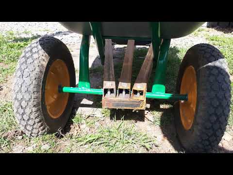 Видео: Как скрестить культиватор и садовую тележку