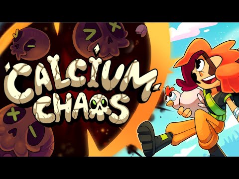 Видео: Свежий красочный экшен-рогалик - Calcium Chaos Derailed #1