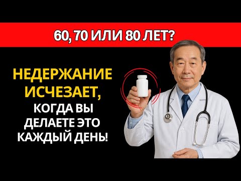 Видео: 3 ЛУЧШИХ СРЕДСТВА ОТ ИНКОНТИНЕНЦИИ У ПОЖИЛЫХ — ДАЖЕ НОЧЬЮ!