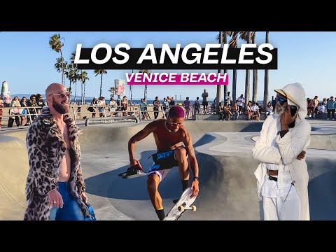 Видео: США | Первая вечеринка в Америке и Венис Бич