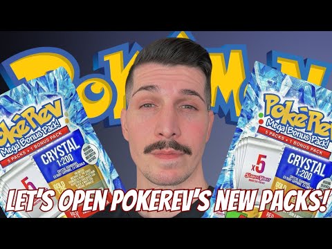Видео: «Я открыл совершенно новые наборы Crystal Mystery Packs от PokeRev!» (Выбор наборов не разочаровал!)