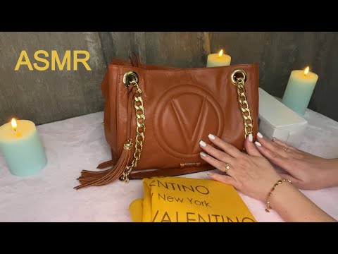 Видео: ASMR👜What's in my purse/ЧТО В МОЕЙ СУМКЕ Mario Valentino+ПОКУПКИ/ РЕЛАКС Триггеры Звук кожи цепочек😴