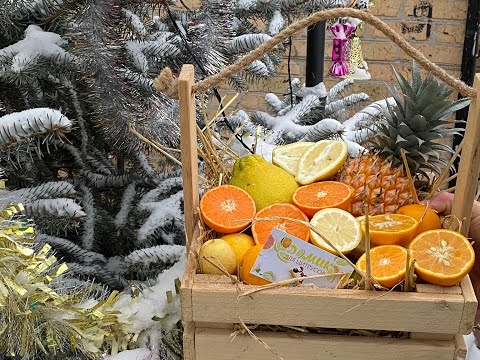 Видео: Зима, снег, метель, дегустация плодов танжело