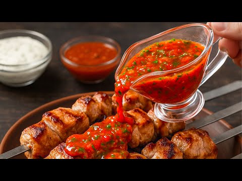 Видео: Простой и невероятно вкусный соус. Грузинский соус к шашлыку, мясу и рыбе!