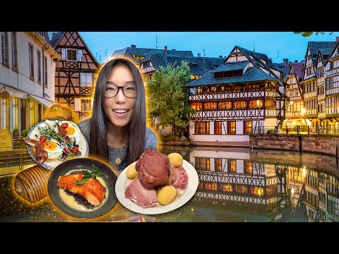 Видео: Исследуем Страсбург, Франция: очаровательный сказочный город! TRAVEL VLOG