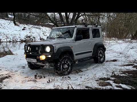Видео: Утопили Suzuki Jimny в реке .