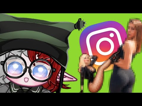 Видео: ВТУБЕР О СТРАННЫХ АККАУНТАХ ИНСТАГРАМА