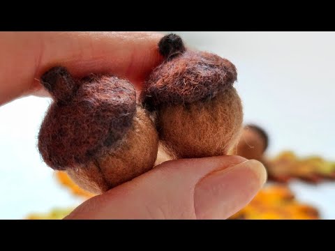 Видео: МК Жолудь з фетру