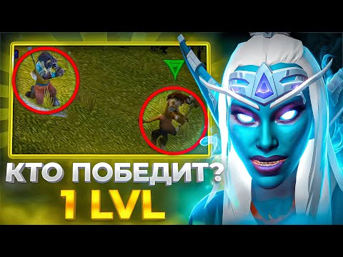 Видео: КТО ПОБЕДИТ? ДУЭЛИ НА 1 LVL В WOW