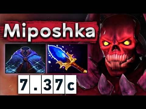 Видео: Мипошка на Шадоу Демоне, как же много пользы! - Miposhka Shadow Demon 7.37 DOTA 2