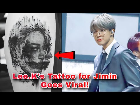 Видео: Вы не поверите, насколько прекрасна эта татуировка, вдохновленная Чимином!