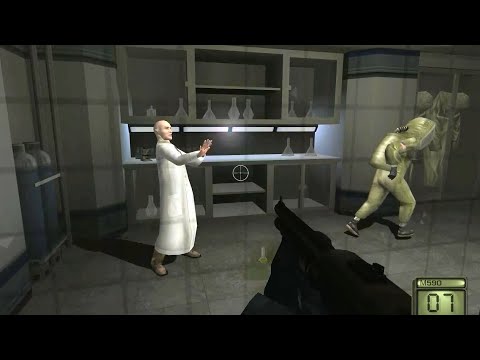 Видео: Солдат удачи 2 - Soldier of Fortune 2: Double Helix - прохождение - миссия 9-3 - Лаборатория Отдела