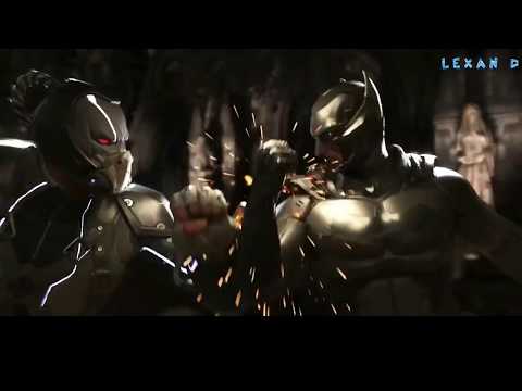 Видео: Injustice 2 - Batman vs Bane - Intros & Clashes (Бэтмен против Бэйна) rus