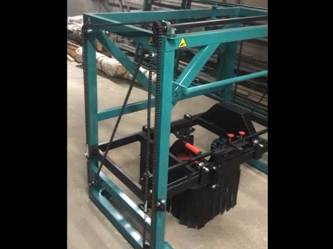 Видео: Дисковая угловая пилорама SHINKA-400, 5.5 кВт (380)