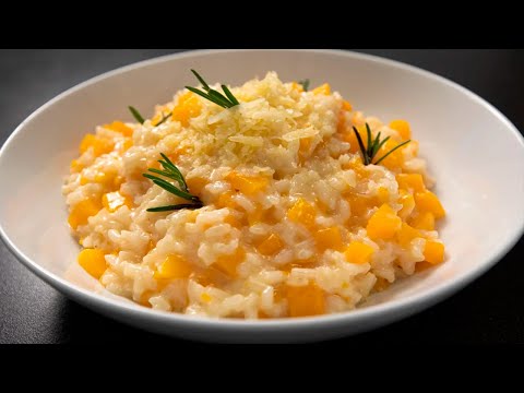 Видео: РИЗОТТО С ТЫКВОЙ | Изумительный рецепт ризотто с секретами шеф-повара