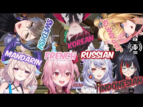Видео: Хаотичное введение на нескольких языках перед началом игры