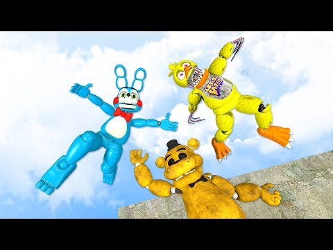 Видео: FNAF: Рэгдолл Прыжки и Падения Аниматроников [GMOD] - Серия 39