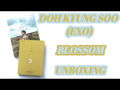Видео: D.O (EXO) "BLOSSOM" UNBOXING. РАСПАКОВКА И ОБЗОР СОЛО КЁНСУ. 🌼 🌸🍿