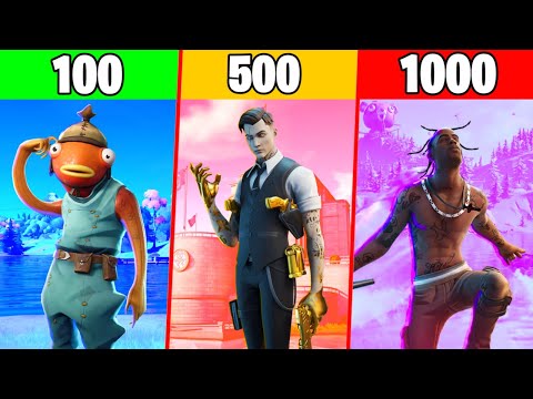 Видео: КУПИЛ АККАУНТЫ ЗА 100р, 500 и 1000 В Fortnite