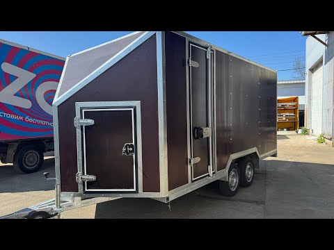 Видео: Фургон для путешествий с мотоциклами