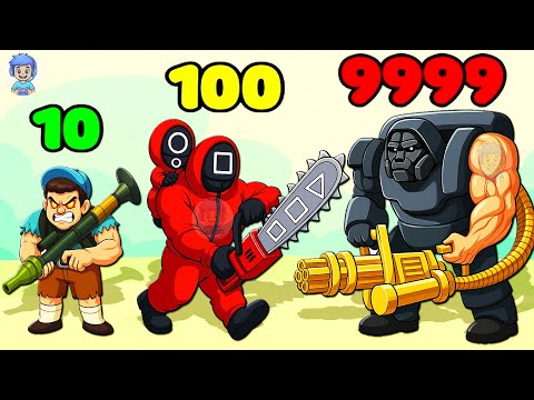 Видео: ИГРА В КАЛЬМАРА УЖЕ В РОБЛОКС! ОТКРЫВАЕМ САМЫХ КРУТЫХ ГЕРОЕВ ИЗ ИГРЫ В КАЛЬМАРА! Squid Evolution