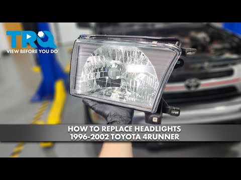 Видео: Как заменить фары на Toyota 4Runner 1996-2002 годов