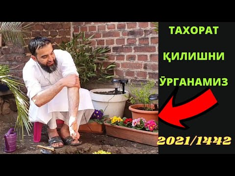 Видео: ТӮҒРИ ТАХОРАТ ҚИЛИШНИ ӮРГАНАМИЗ