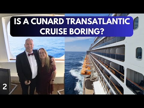 Видео: Трансатлантический круиз на лайнере Cunard Queen Mary 2 — хватит ли дел?