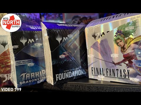 Видео: Коллекционная коробка «Хаос!»: Final Fantasy, Foundations, Dragonstorm и Spider-Man Face Off