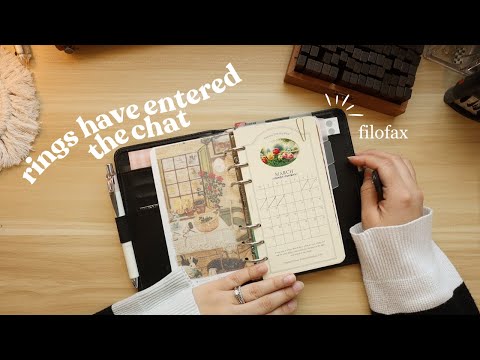 Видео: Планировщик мира? Личные кольца Filofax, листайте ✨