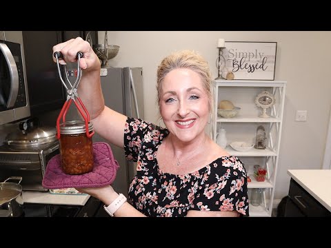 Видео: Домашние консервированные печёные бобы с яблочным сидром ~ Консервирование небольшими партиями ~ ...