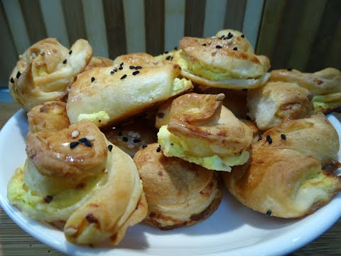 Видео: 295 # Мини-булочки с сыром - легко и вкусно - неопубликованный фильм времен пандемии -Yami Yami