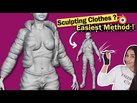 Видео: Используйте этот простой метод для моделирования одежды в Blender!